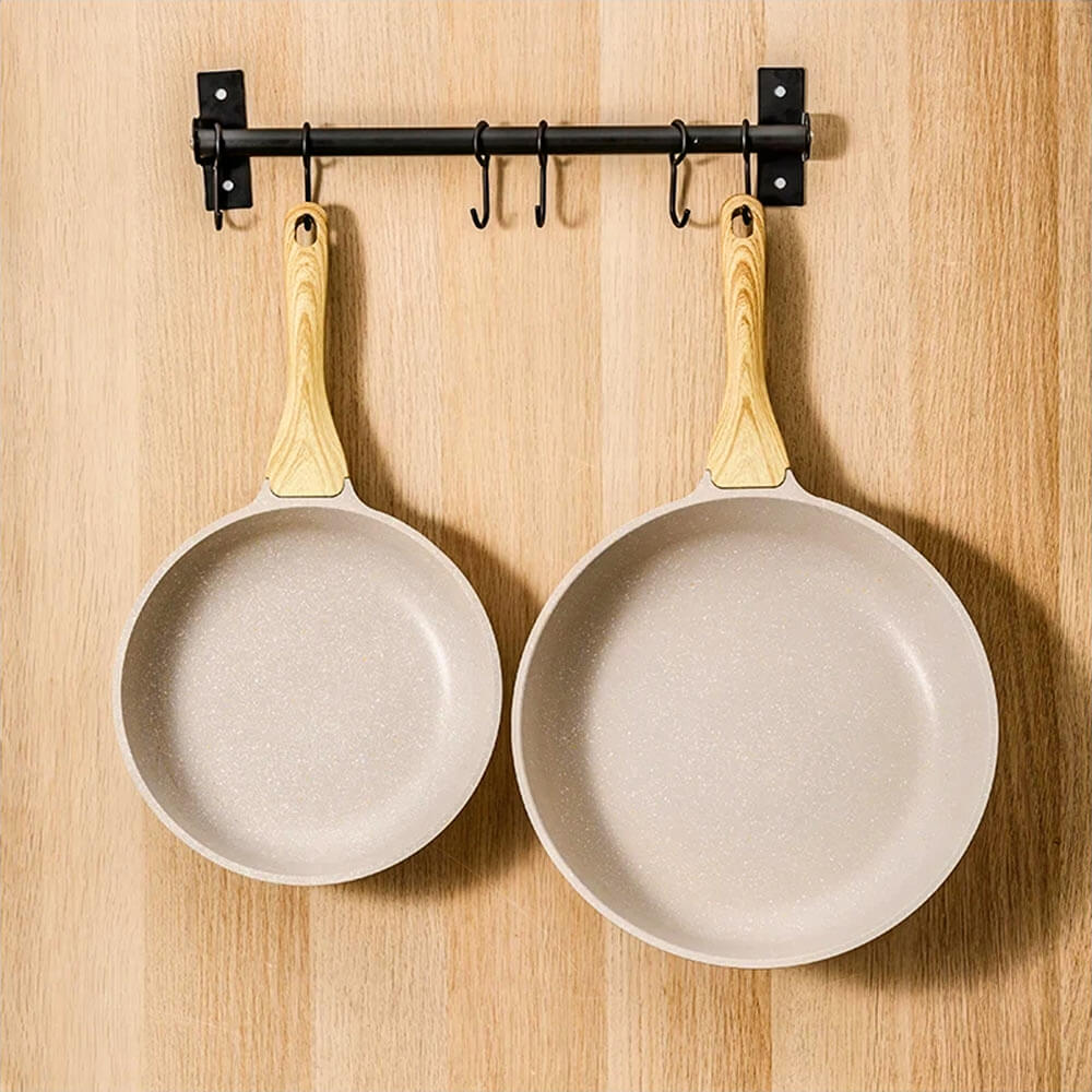 Esperanza Aluminum Maifan Stone Nonstick Frying Pan - Healthy Cookware for Sauteing, Frying & Stir-Frying | Perfect for Home Kitchen & Professional Chefs