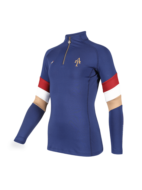 Aubrion Team Young Rider Long Sleeve Base Layer - Thermal Underwear for Equestrian Riding & Cold Weather Activities - Perfect for Horseback Riding, Winter Sports & Outdoor Adventures
