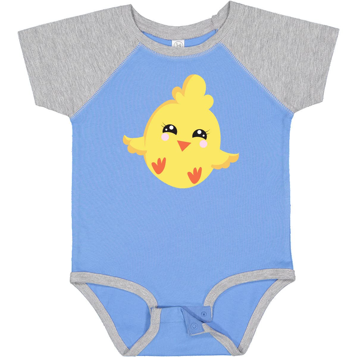 Inktastic Adorable Baby Chick Bodysuit - Cute Chicken Design for Infants & Toddlers - Perfect for Easter, Farm-Themed Parties & Everyday Playtime