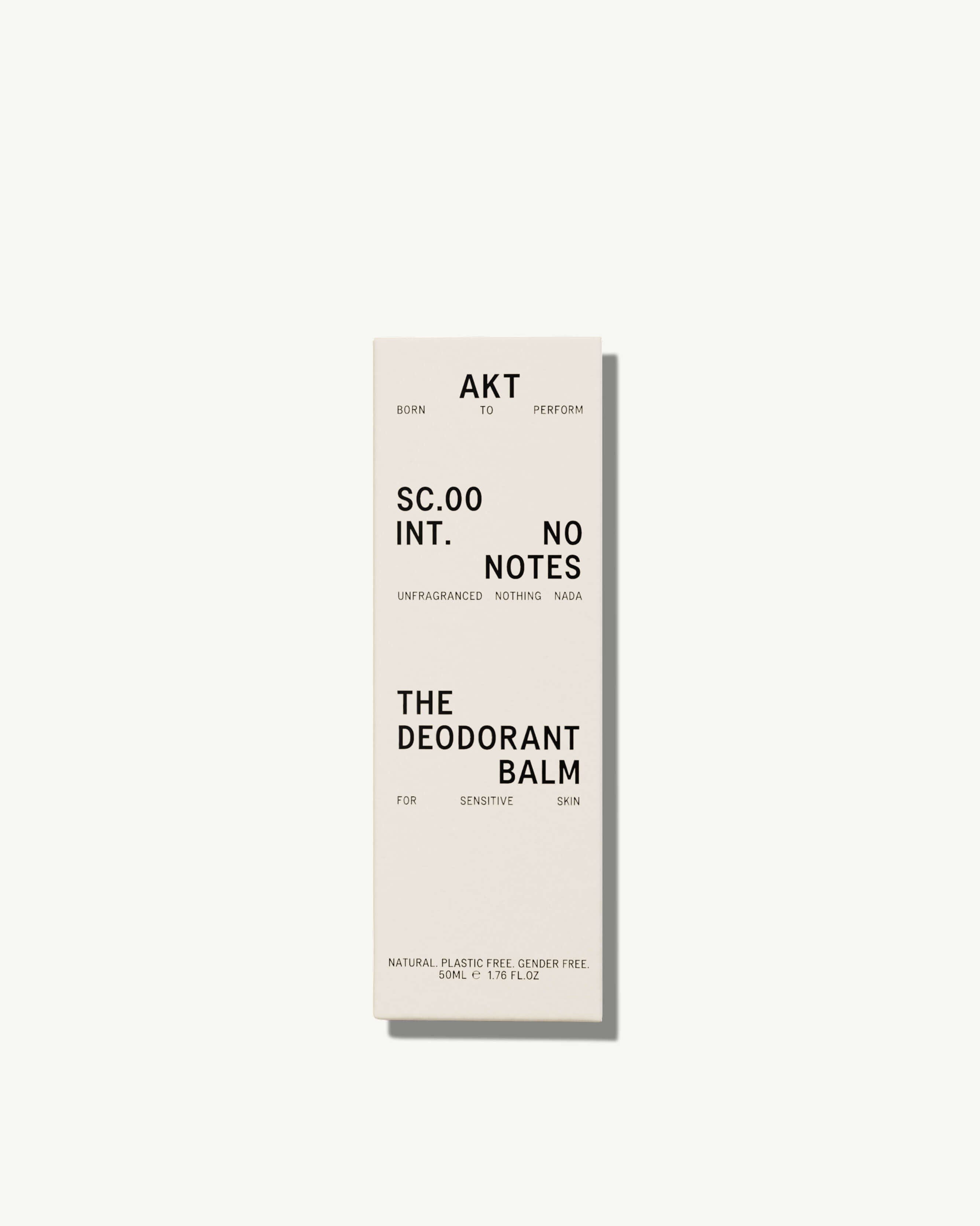 SC.00 Unscented Deodorant Balm - Natural & Aluminum-Free for Sensitive Skin - Perfect for Gym, Work & Daily Freshness