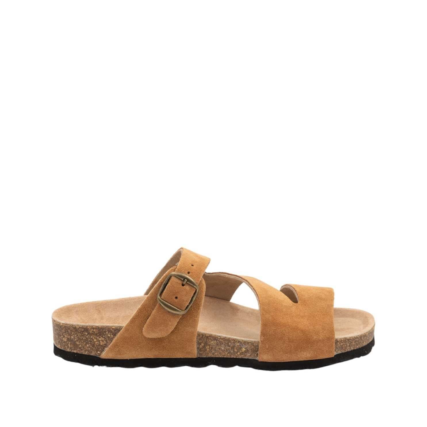Women's Leather Zigzag Sandals - Comfortable Benestar Fashion Footwear 1956 M Degas Style | Perfect for Summer Outings, Beach Vacations & Casual Wear