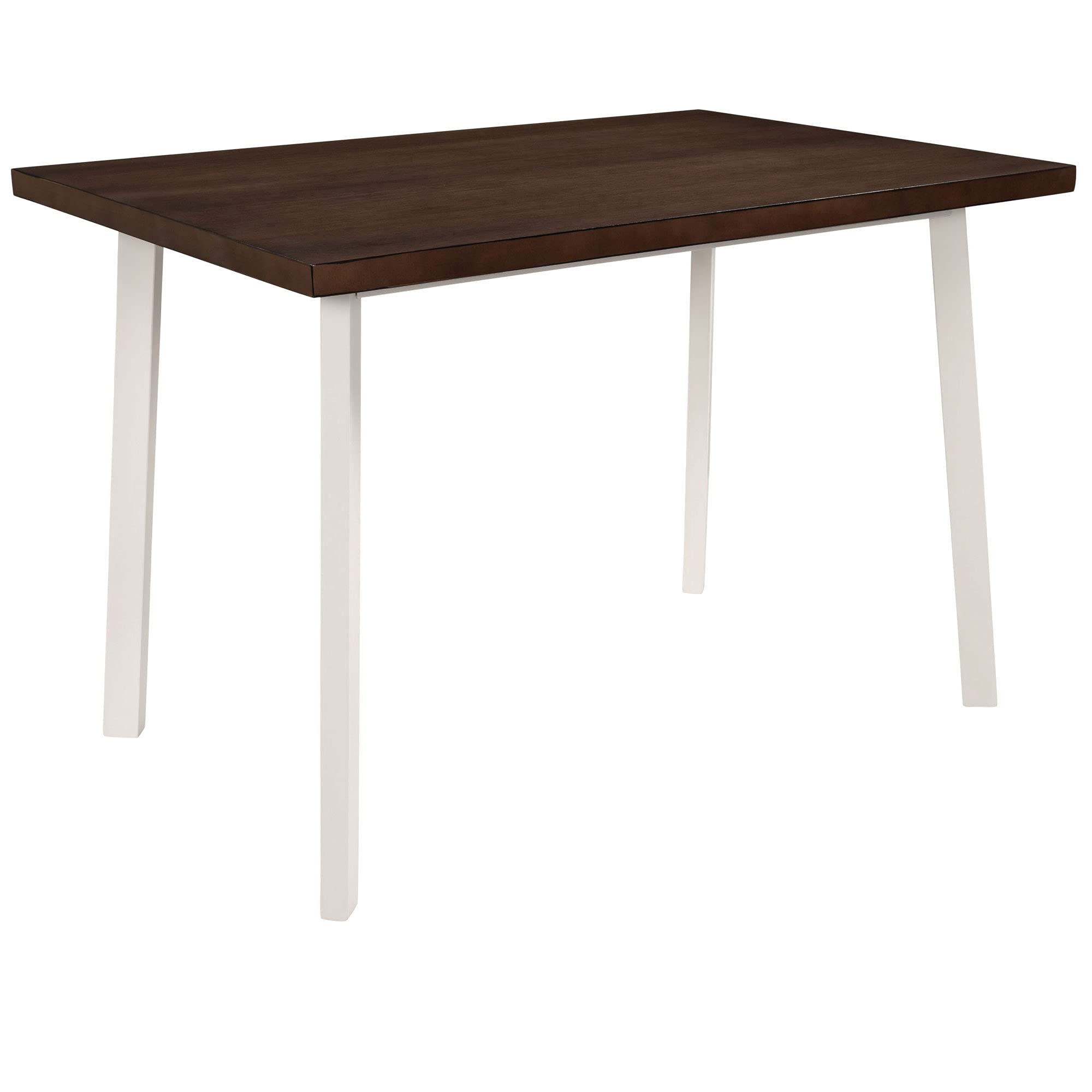 LZ LEISURE ZONE 5-Piece Rustic Wood Dining Table Set with 4 Stools - Compact Kitchen Table for Small Spaces | Perfect for Apartments, Breakfast Nooks & Cozy Dining Areas