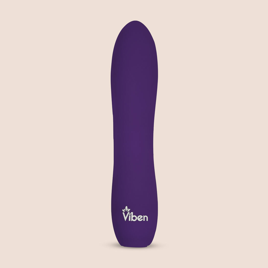 Viben Vivacious 10-Speed Waterproof Rechargeable Bullet Vibrator - Powerful Rumble Motor for Solo & Couple Play, Travel-Friendly & Discreet Design