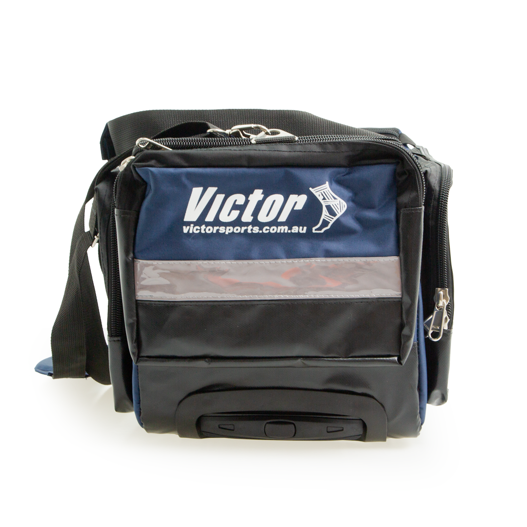 Victor First Aid Bag on Wheels - Portable Emergency Medical Kit for Home, Office & Travel | First Responder & Disaster Preparedness Supplies