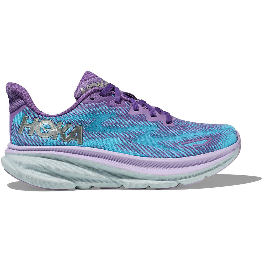 HOKA Women's Clifton 9 Running Shoes - Lightweight Cushioned Sneakers for Road Running, Walking & Gym Workouts - Perfect for Marathon Training, Jogging & Everyday Comfort