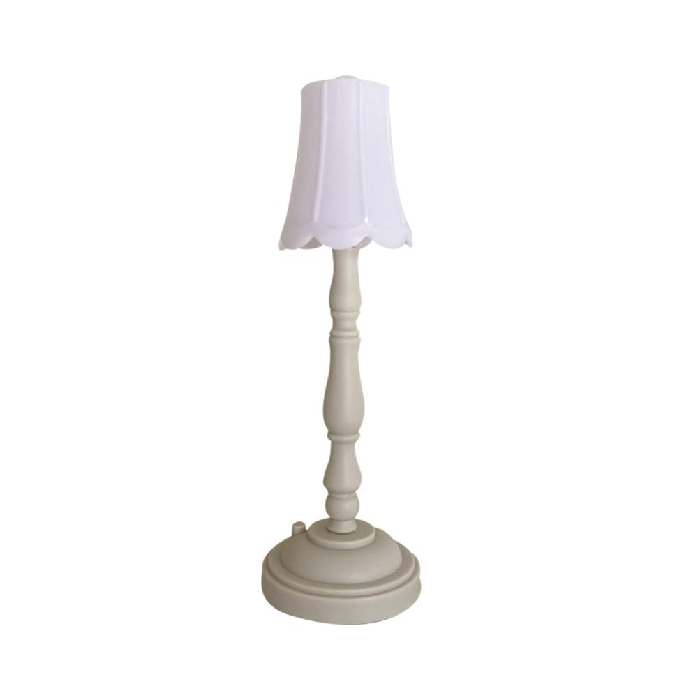 Vintage Small Table Lamps for Bedroom Nightstand - Classic Desk Lamp with Fabric Shade for Office, College Dorm, Living Room - Perfect Reading Light & Cozy Home Decor Accent
