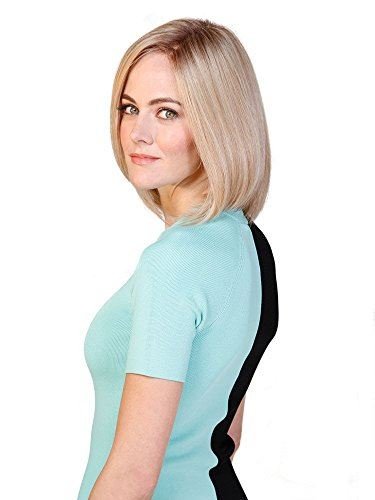 Belle Tress Lady Latte Heat Friendly Synthetic Hair Wig - Mocha with Cream Color | Coffee Culture Inspired Café Collection | Perfect for Daily Wear, Cosplay & Special Occasions