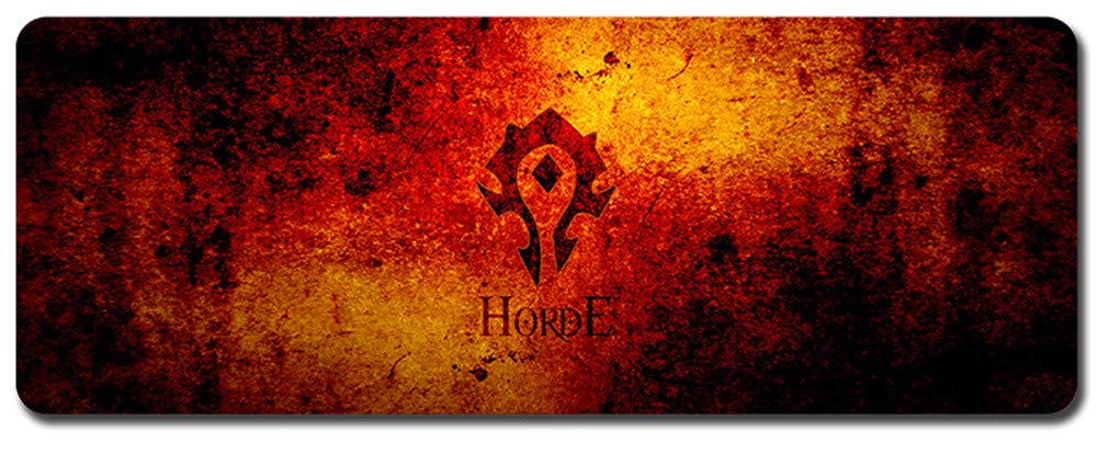Professional Large Gaming Mouse Pad - World of Warcraft Themed Extended Desk Mat (31.5x11.8in) with Non-Slip Rubber Base | Perfect for PC Gaming, Office Work & Home Computer Setup