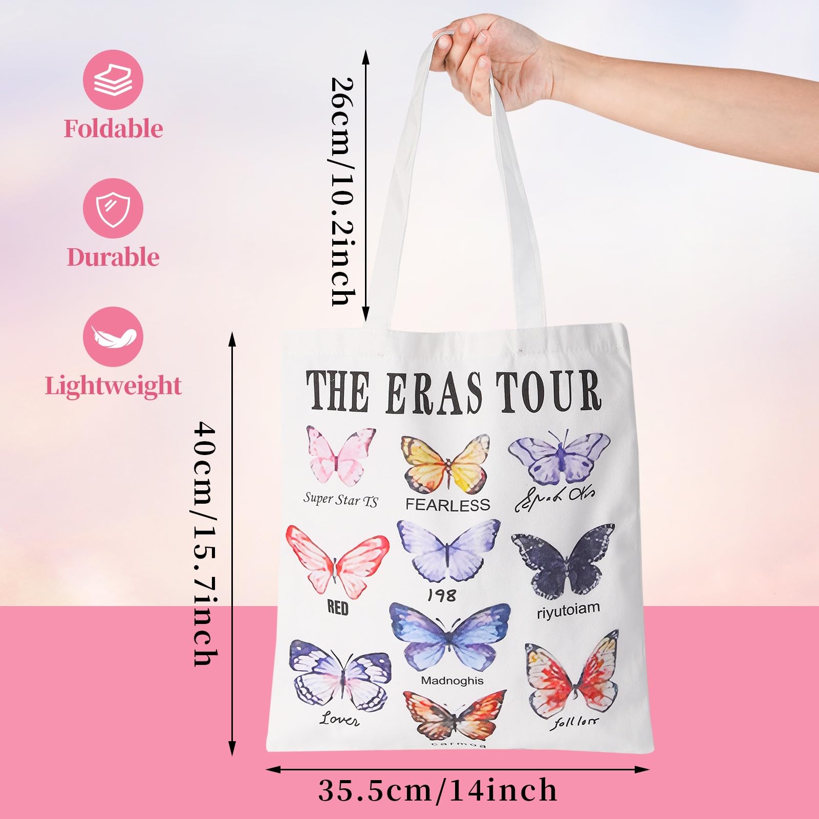 Eco-Friendly Canvas Tote Bag for Women - Reusable Shopping, Work & Travel Tote - Durable Grocery & Beach Bag - Perfect for Office, Market & Vacation Essentials