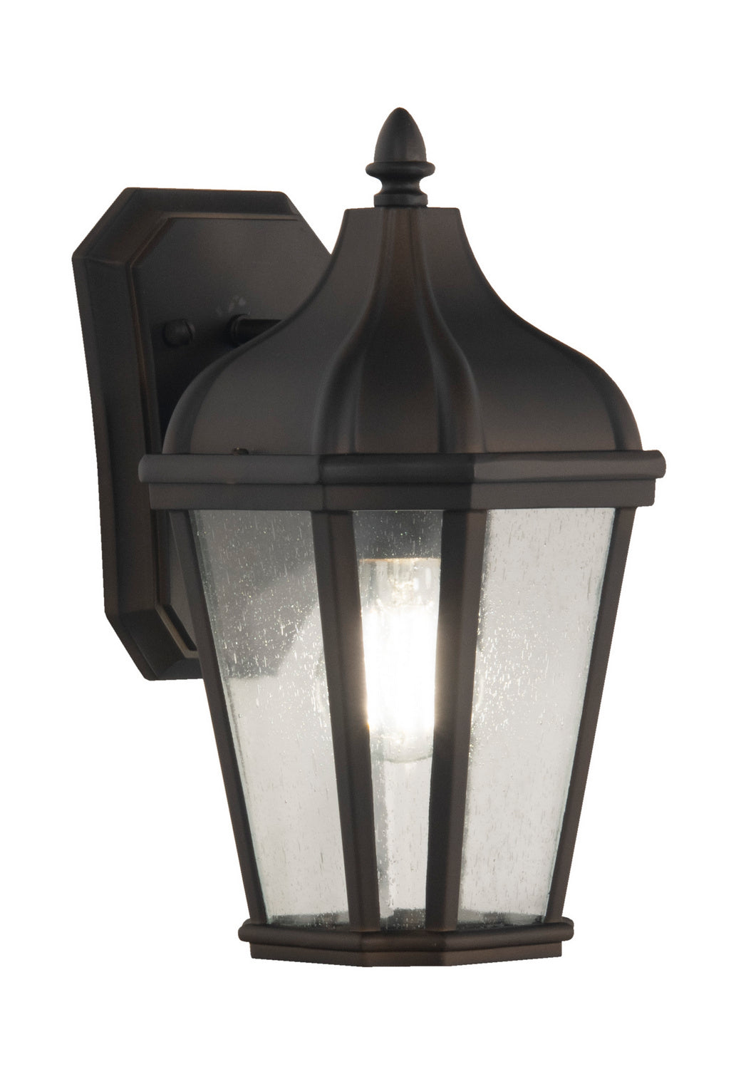 Briarwick Dark Coffee One Light Outdoor Wall Mount Sconce - Perfect for Porch, Patio, and Garden Lighting
