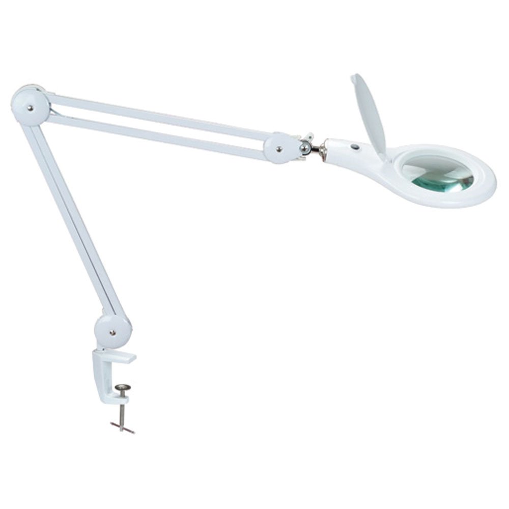 Pros Kit MA-1209LA-VP 5 Diopter Adjustable Clamp Magnifying Lamp - Perfect for Jewelry Making, Watch Repair & Detailed Craft Work