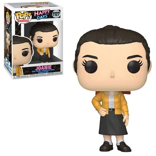 Happy Days Joanie Pop! Vinyl Figure - Funko Pop Collectible Toy from Classic TV Show - Perfect for Display, Gifts & Pop Culture Fans