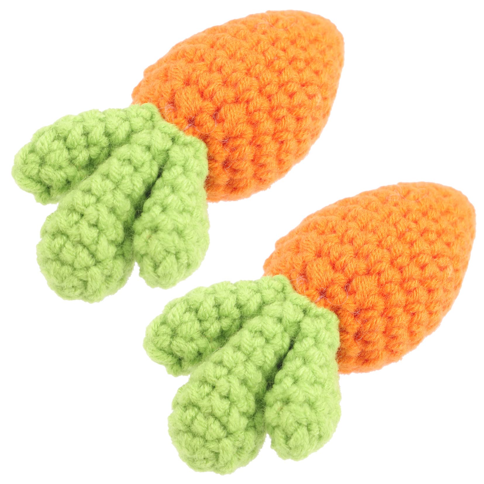 VILLCASE 5-Piece Carrot DIY Craft Kit - Braided Hair Clips, Easter Party Favors, Hairpins, Brooches & Keychains - Perfect for Easter Decorations, DIY Projects, Spring Parties & Gift Giving