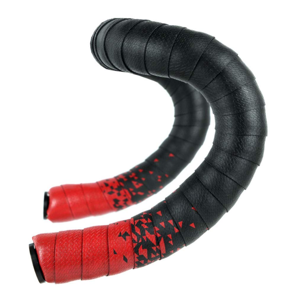 Premium PU Leather Perforated Bike Handlebar Tape - Breathable, Soft Grip for Road Bikes, MTB & Fixed Gear Bicycles | Ideal for Long-Distance Cycling, Commuting & Performance Riding