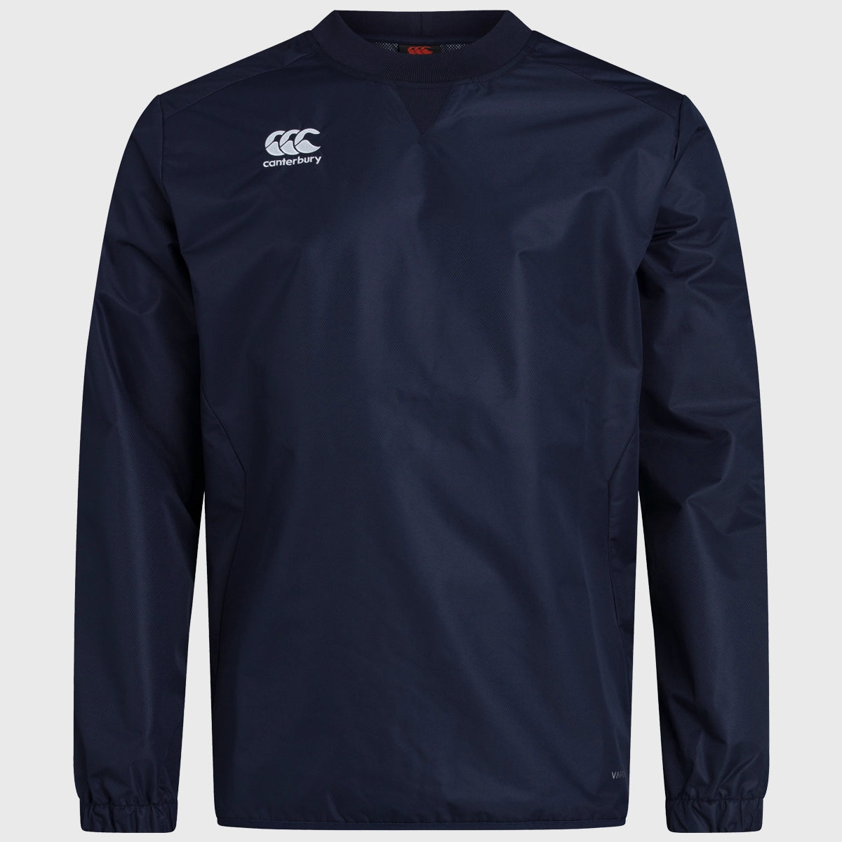 Canterbury Kid's Club Vaposhield Rugby Training Contact Top Navy - Youth Rugby Jersey for Practice & Games - Breathable Performance Shirt for Kids Sports