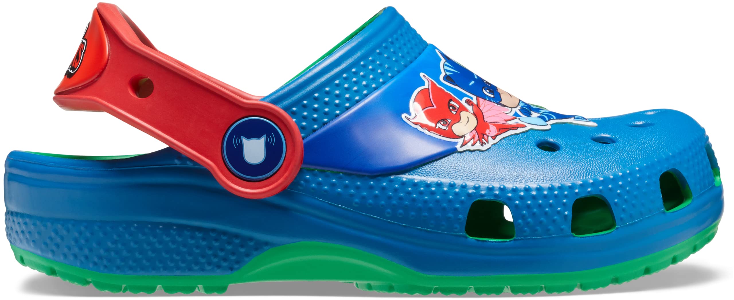 Crocs Unisex-Child Classic PJ Masks Clog | Lightweight Comfortable Kids Water Shoes for Pool, Beach & Playtime