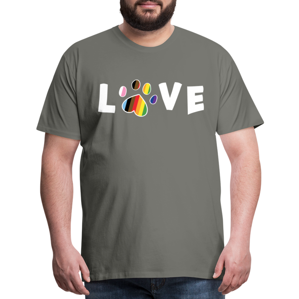 Pride Love Classic Premium T-Shirt - LGBTQ+ Pride Month Apparel, Unisex Cotton Tee for Gay Rights Support, Casual Wear & Pride Events