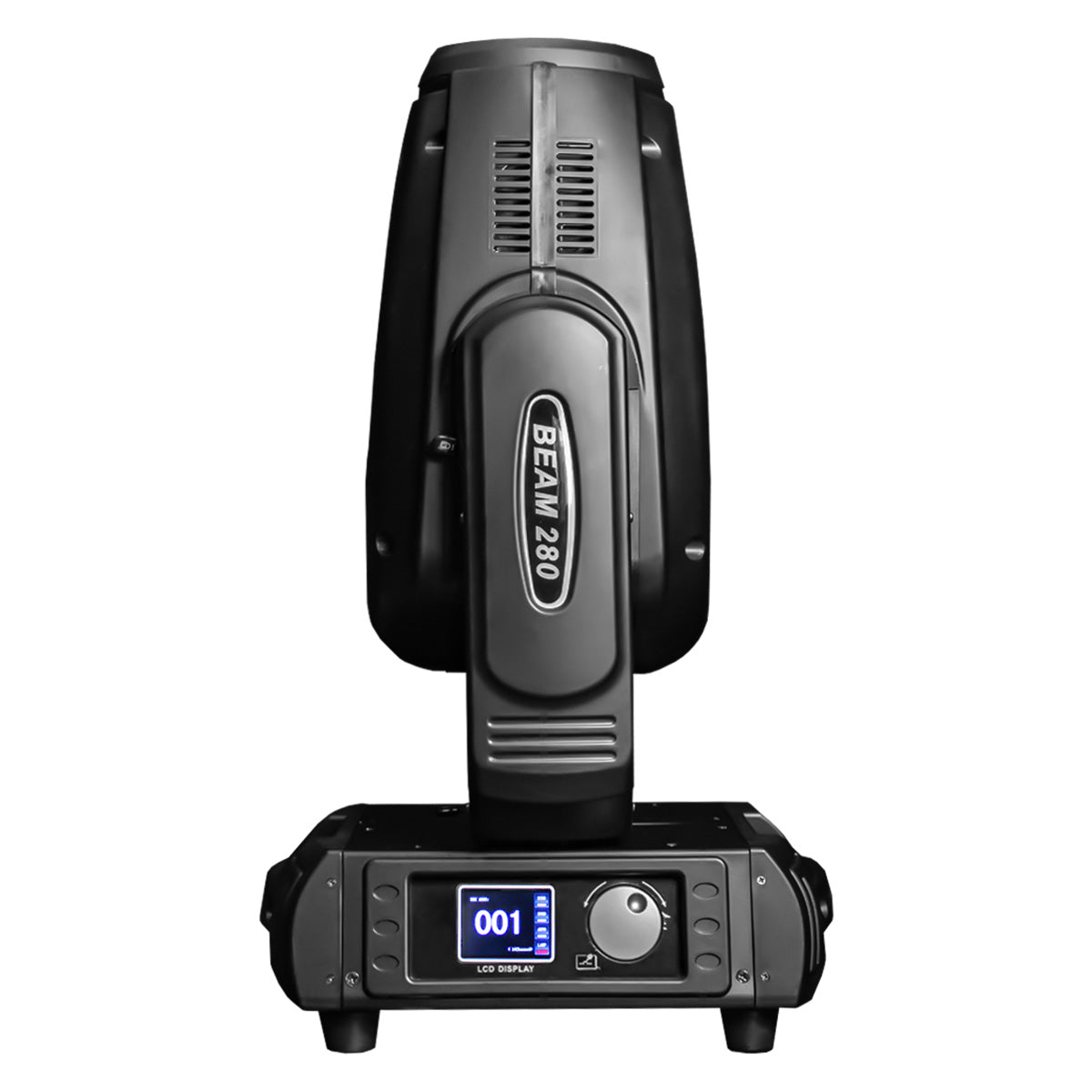 Lite Tek BEAM 280 Professional Moving Beam Light - 2 Pack with Durable Flight Case for DJ Events, Stage Performances & Nightclubs