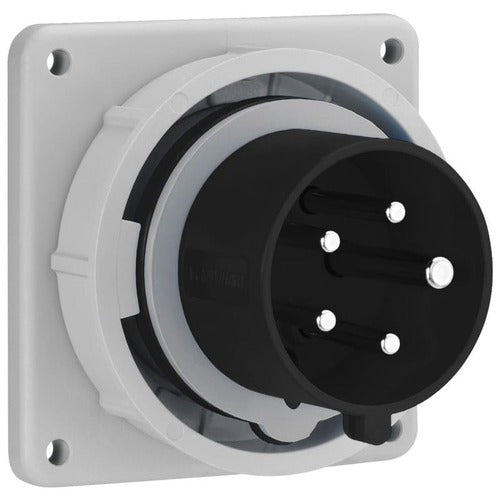 100A Pin and Sleeve Electrical Connectors - Heavy Duty Industrial Power Plugs for Machinery, Equipment, and Outdoor Use
