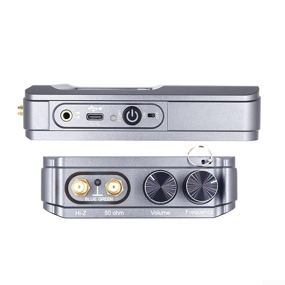 Premium DSP2 Receiver Radio with Front-Facing Speakers - High-Quality Sound, Elegant Design, V2.40 Firmware Upgrade for Home, Office, and Car Audio Systems