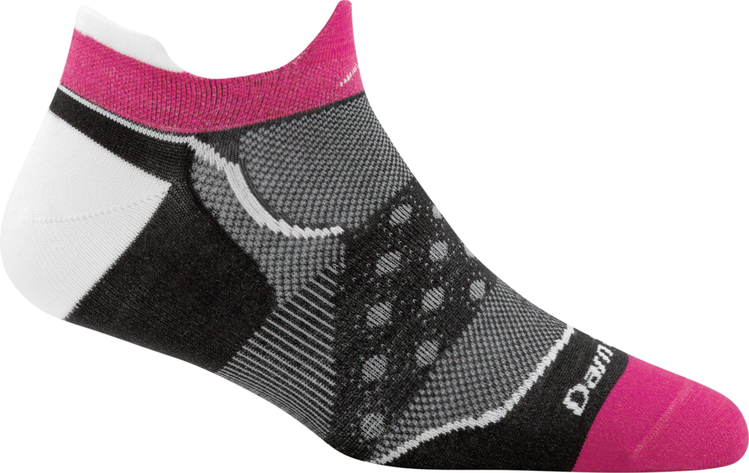Darn Tough Women's Run Dot Ultra Lightweight No Show Socks - Breathable Running Socks for Women - Perfect for Jogging, Gym Workouts & Everyday Comfort (Clearance Sale)