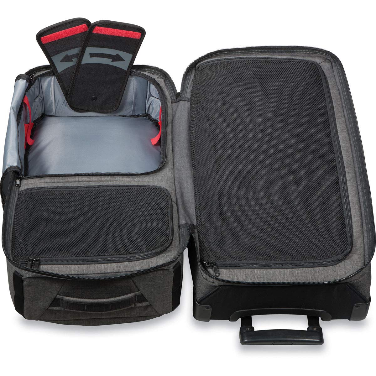 Dakine Split Roller Luggage - Lightweight Expandable Travel Suitcase with Wheels for Men & Women | Perfect for Airplane Carry-On, Business Trips & Vacation Packing