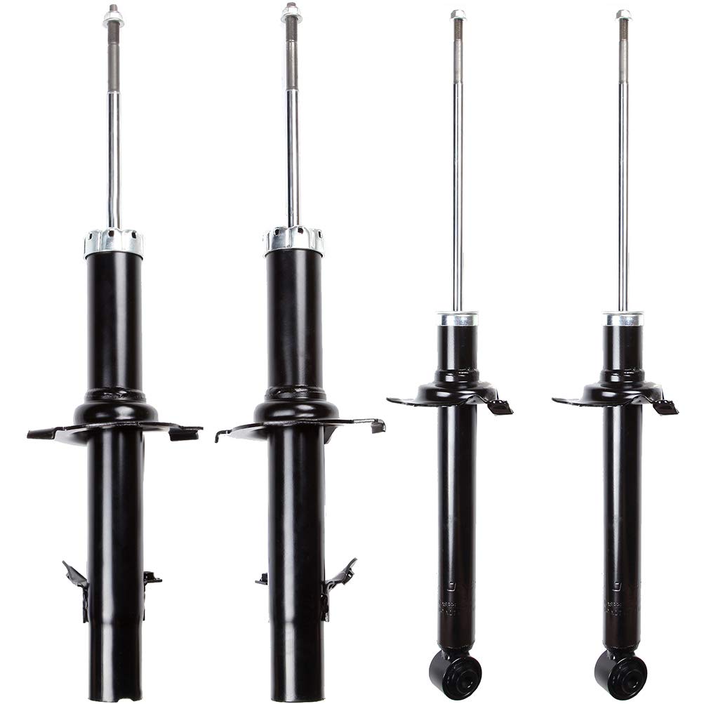ROADFAR 4x Front & Rear Struts Shocks Absorbers Compatible with 1996-2004 Acura RL (341434 341435 341437) - Smooth Ride & Enhanced Suspension for City Driving & Highway Cruising