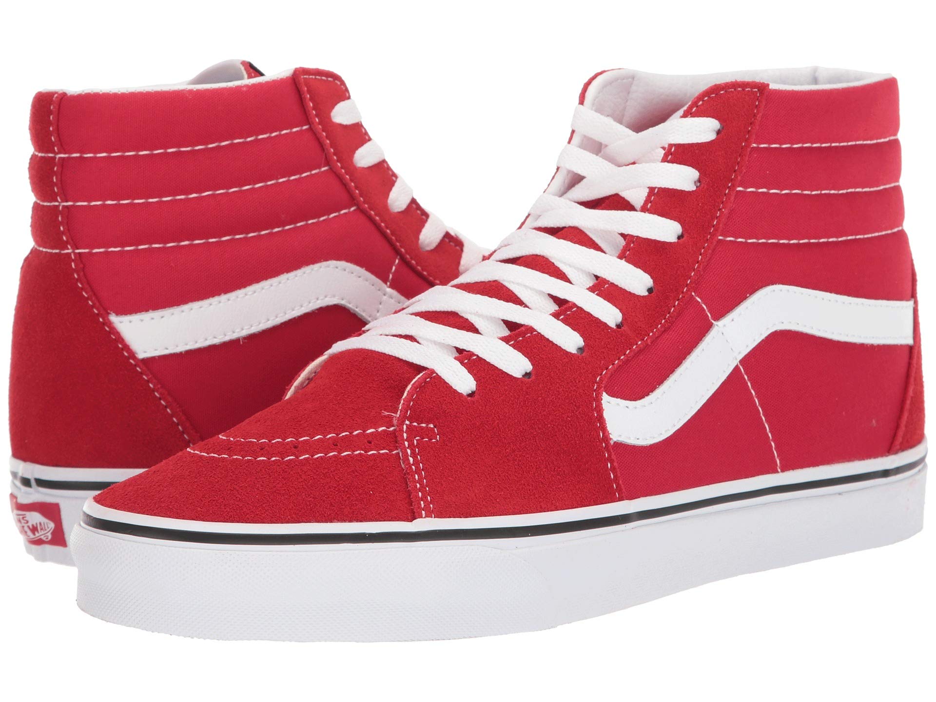 Vans Men's Sk8 Hi Sneaker - Classic Skate Shoes for Men | High-Top Canvas & Suede Design | Perfect for Skateboarding, Streetwear & Casual Outfits