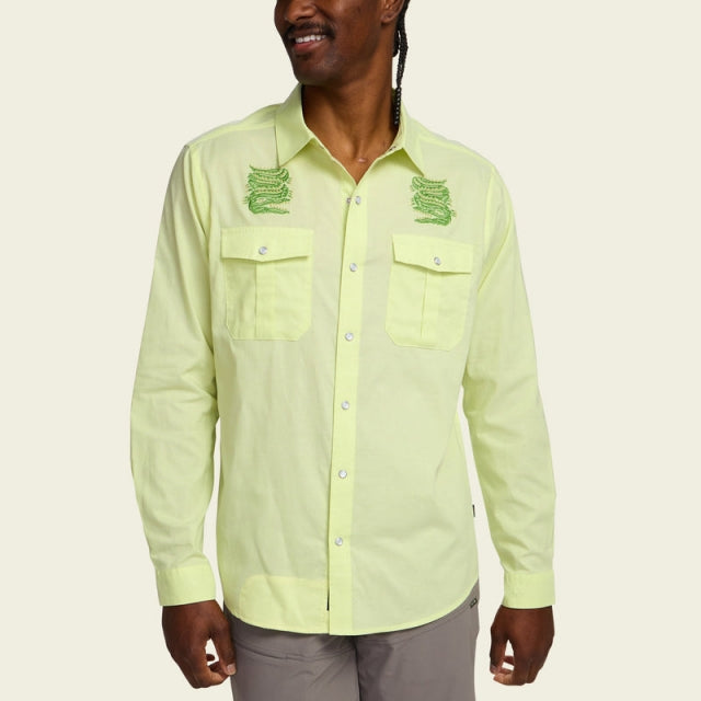 Men's Gaucho Snapshirt - Stylish Western Button-Up Shirt for Cowboy & Casual Wear - Perfect for Rodeo, Ranch Work & Outdoor Adventures