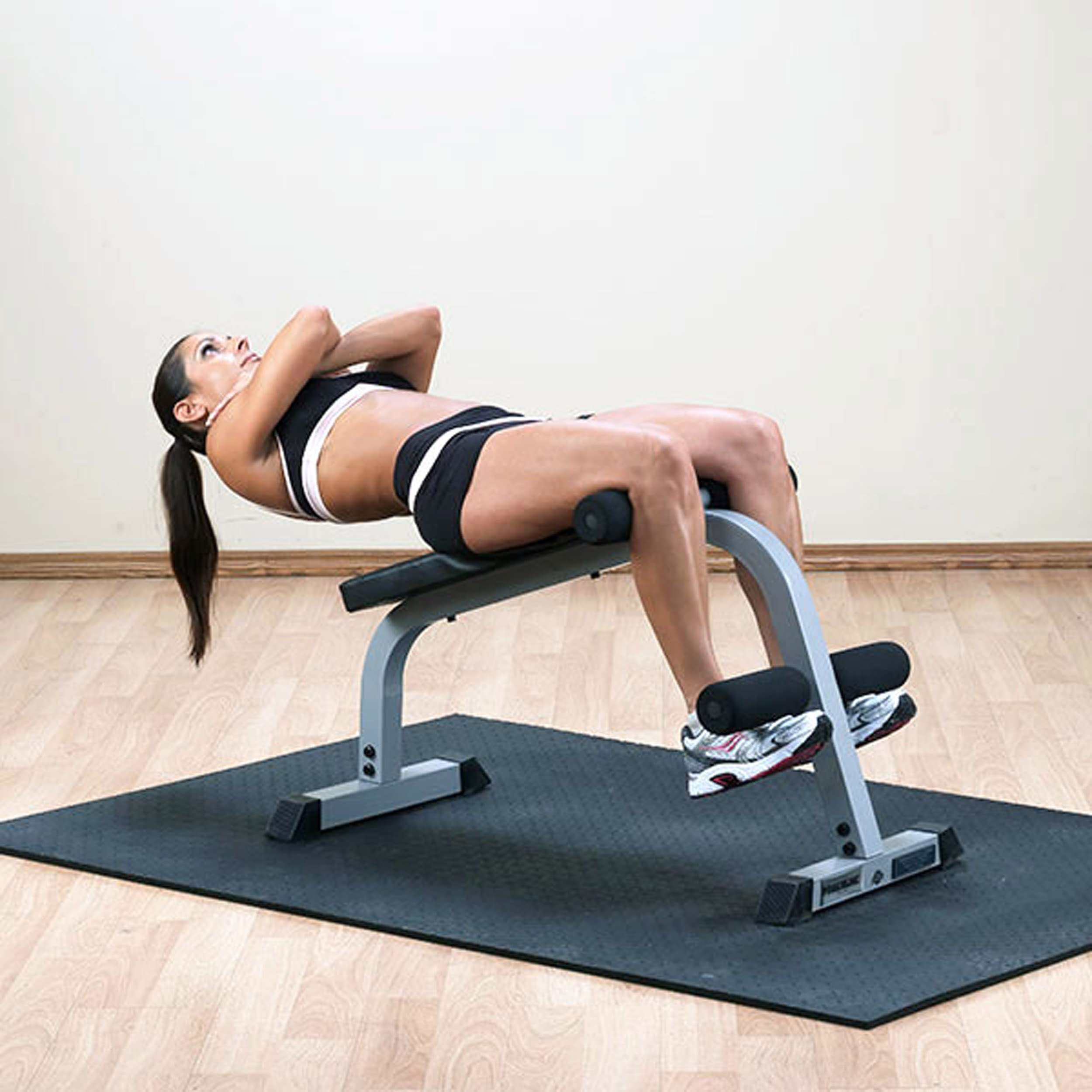 Body-Solid Powerline Ab Board (PAB139X) - 6-Pack Abs Machine for Home Gym Strength Training | Core Workout Equipment for Men & Women | Perfect for Abdominal Exercises and Fitness Routines