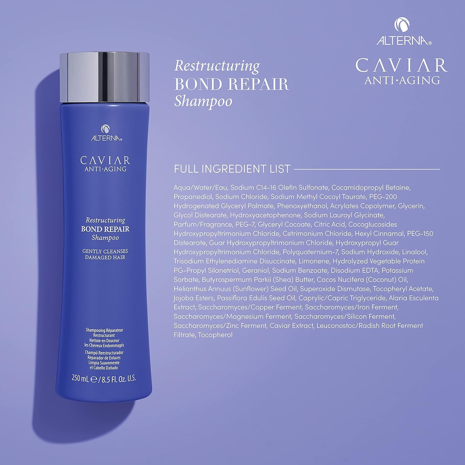 Alterna Caviar Anti-Aging Shampoo & Conditioner Set for Color-Treated Hair - Luxury Hair Care Duo for Shine & Volume - Perfect for Daily Use & Salon-Quality Results at Home