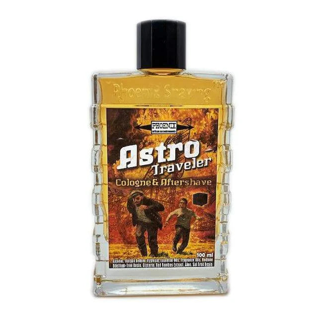Phoenix Shaving Astro Traveler Aftershave & Cologne for Men - Refreshing Post-Shave Scent with Long-Lasting Fragrance - Perfect for Travel, Grooming Kits & Daily Use