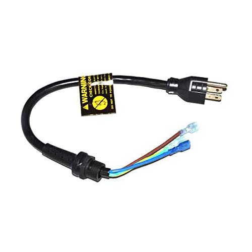 Proteam SHV100 Vacuum Cleaner Replacement Power Cord - Black (Compatible with Part 107042) | Durable Replacement Cable for Home & Office Cleaning