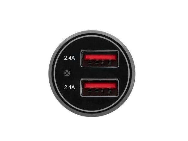 3sixT Fast Car Charger 4.8A Dual USB Port - Quick Charge for iPhone Android Devices - Perfect for Road Trips & Commuting