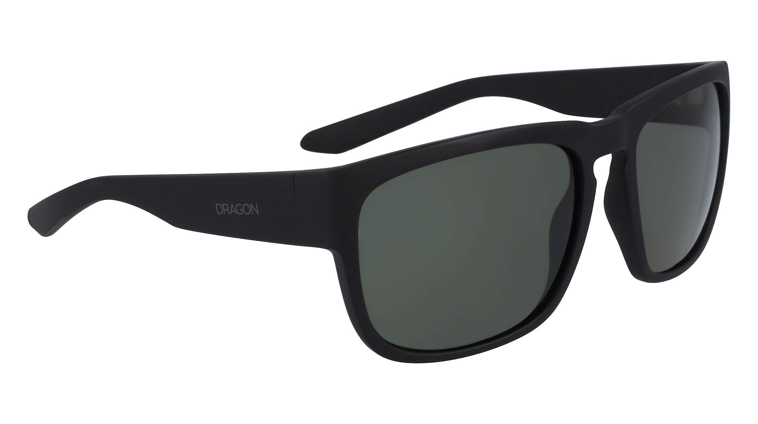 Dragon Alliance Men's Rune XL Rectangular Sunglasses - UV Protection Polarized Lens for Driving, Fishing & Outdoor Activities