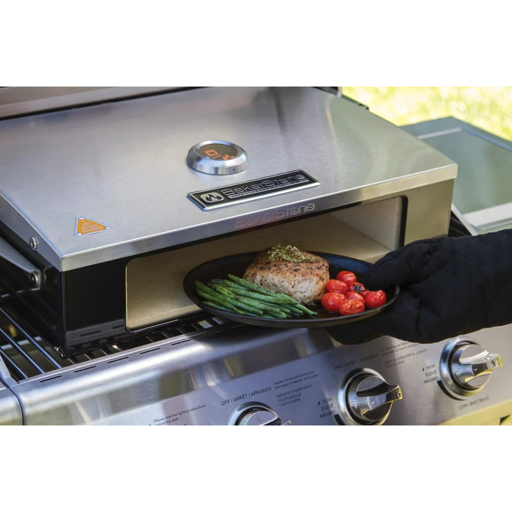 BakerStone Professional Series Pizza Oven Box Kit - Portable Outdoor Gas Pizza Maker for Backyard, Camping & Tailgating | Perfect for Homemade Neapolitan & Wood-Fired Style Pizzas