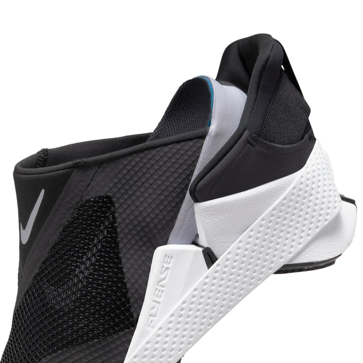 Nike Go Fly Ease Slip-On Sneakers - Black & White Colorway | Comfortable Hands-Free Shoes for Travel, Gym & Everyday Wear