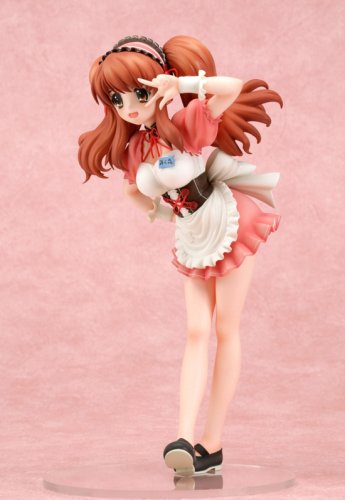 The Melancholy of Haruhi Suzumiya: Mikuru Asahina Waitress Ver. 1/8 Scale Anime Figure - Perfect for Anime Collectors & Home Display