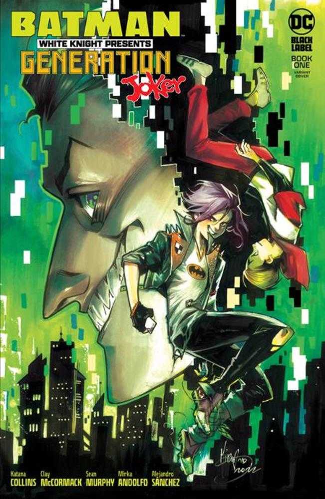 Batman White Knight Presents Generation Joker #1 (Of 6) Cover B Mirka Andolfo Variant - DC Comics Mature Graphic Novel | Collectible Comic Book for Adults | Perfect for DC Fans, Comic Collectors & Batman Enthusiasts