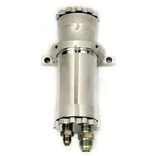 Unisteer 8020790 Remote Power Steering Reservoir Kit - High-Performance Steering Fluid Reservoir for Cars & Trucks - Perfect for Racing, Off-Road & Custom Builds
