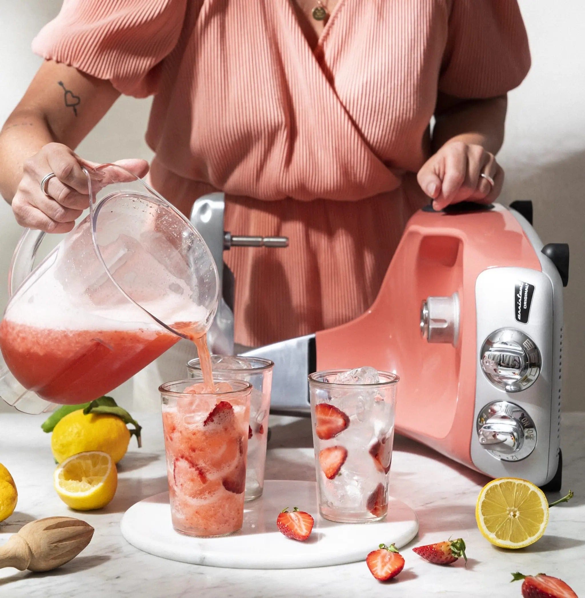 Ankarsrum Premium Stand Mixer 600W - Original Swedish Assistent Mixer Since 1940 - Top Performance Kitchen Appliance for Baking, Dough Kneading & Food Prep - Available in Multiple Colors