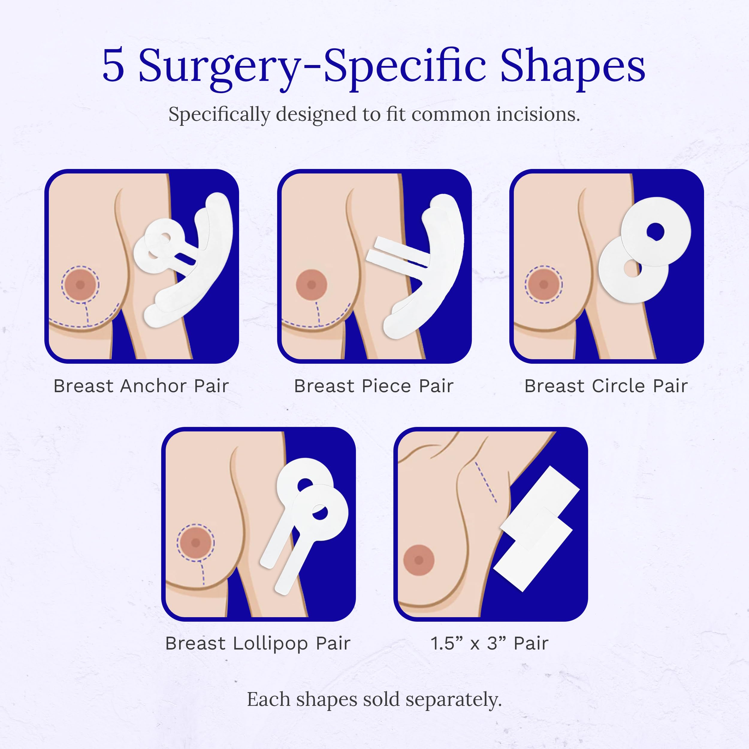 Rejuvaskin Scar Heal Kit for Post-Surgical Recovery | 2 Silicone Sheets, Rejuvasil Gel & Medical Tape | Soften, Flatten & Reduce Scars | Ideal for Breast Surgery, C-Section & Injury Scars