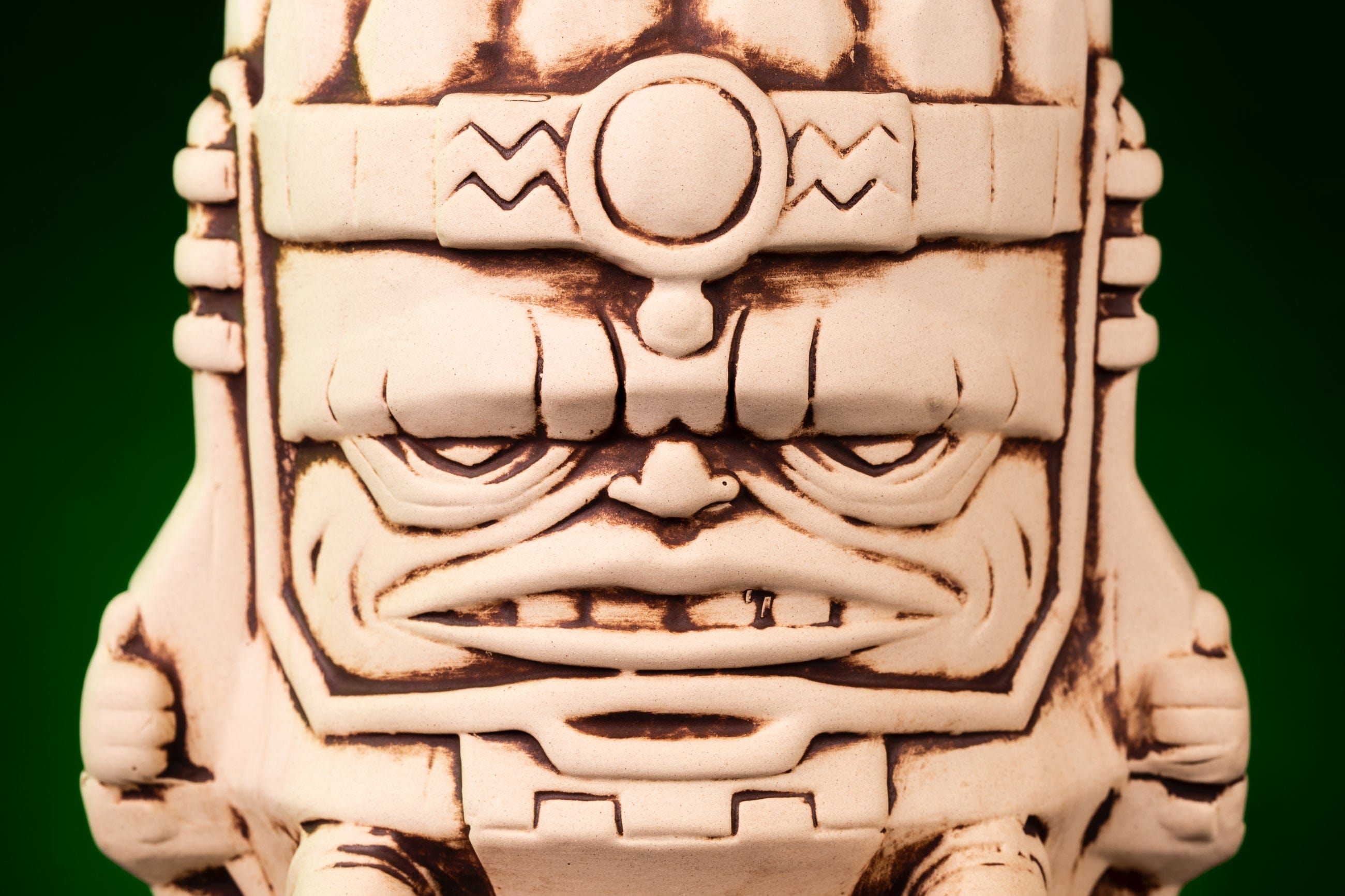 MODOK Tiki Mug - Bone Variant Collectible Cup | Perfect for Marvel Fans, Tropical Themed Parties & Home Bar Decor