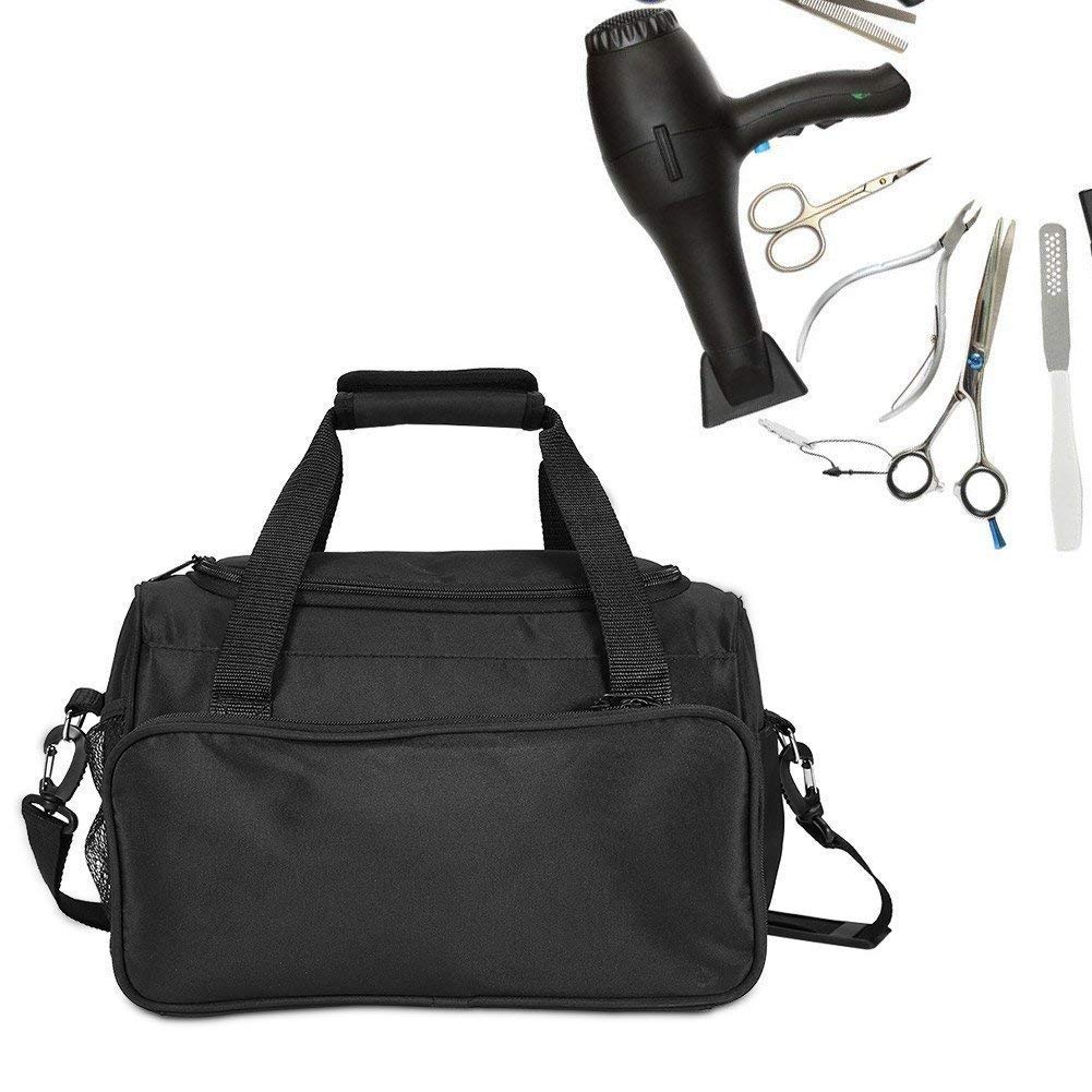 Professional Barber Handbag - Salon Hairdressing Tools Organizer with Scissors & Comb Holder - Portable Hairstyling Case for Barbers & Stylists - Perfect for Salon, Travel & Home Use