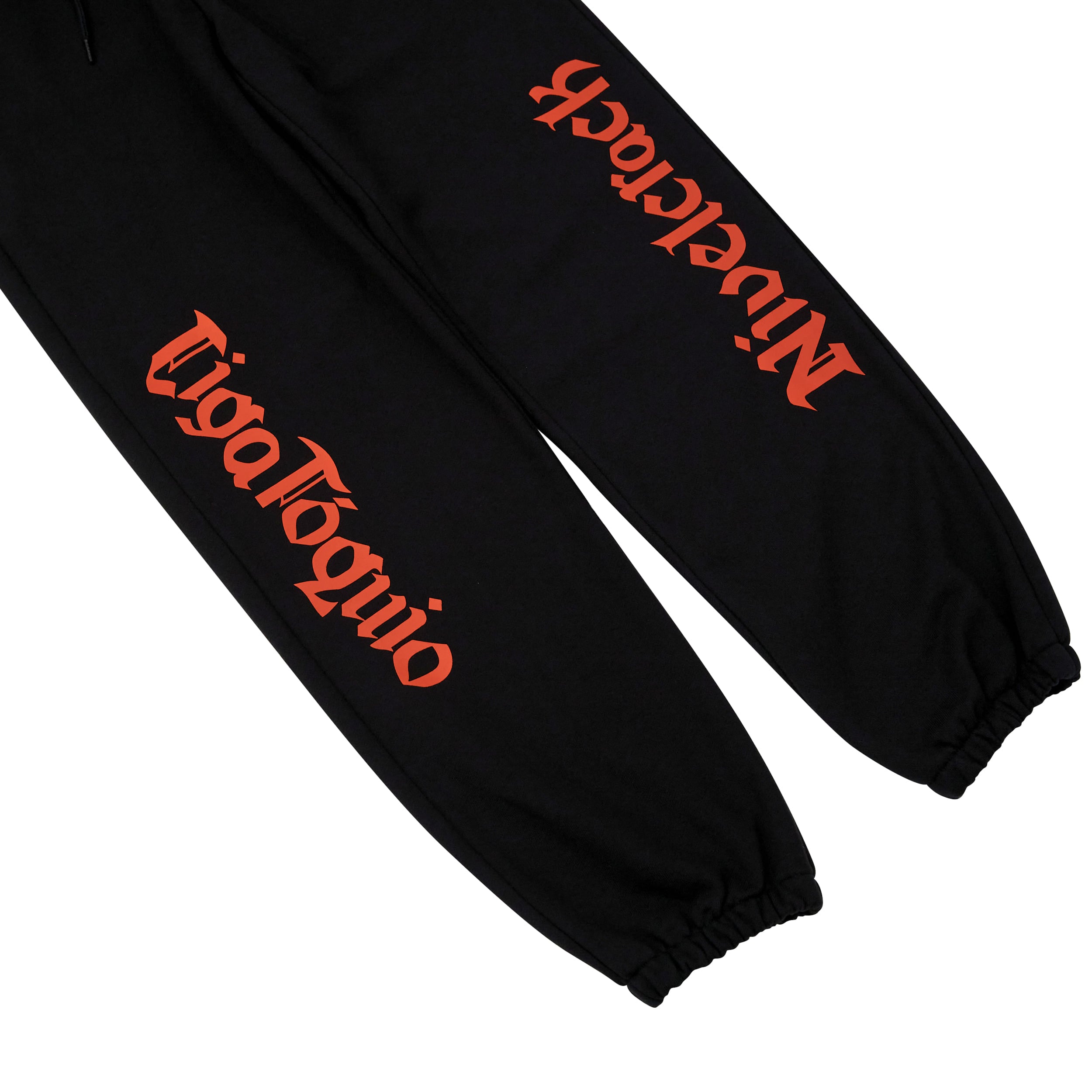 Premium Nivelcrack Far East Derby Sweatpants for Men - Comfortable Black Jogger Pants for Casual Wear, Gym, and Lounge
