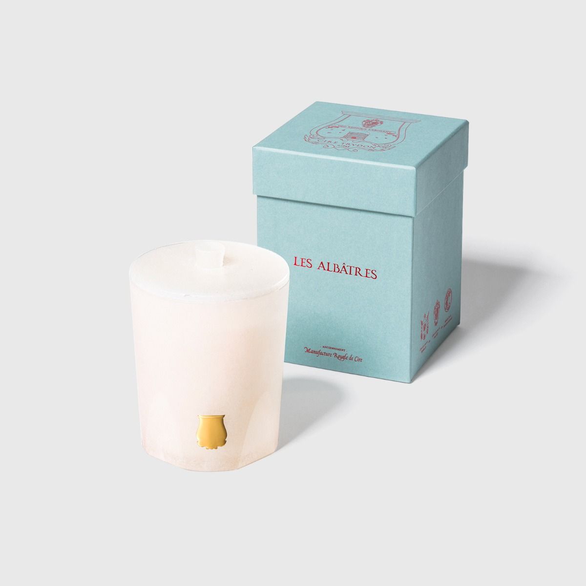 Cire Trudon Ernesto Luxury Scented Candle in Alabaster Jar - Home Decor, Romantic Gifts & Aromatherapy for Relaxation