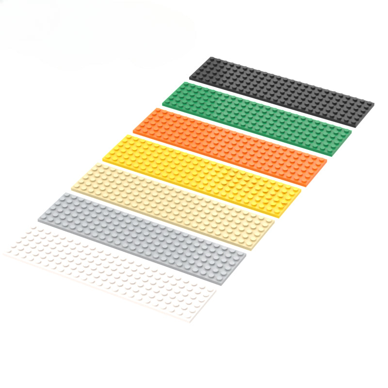 3026 6x24 Double Sided Base Plate - Durable Construction Base for LEGO-Compatible Building Blocks | Perfect for DIY Projects, Model Making & STEM Education Activities