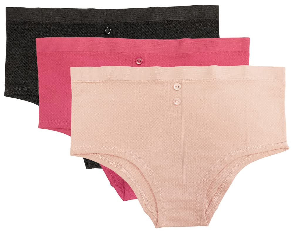 Love Libby Women's Waffle Knit Cheeky Underwear - Soft & Breathable Cotton Panties for Everyday Comfort - Perfect for Lounge, Sleep & Casual Wear