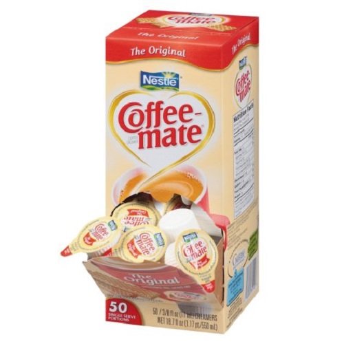 Original Non-Dairy Creamer Powder .375oz (50 Packets per Box) - Perfect for Coffee, Tea, Office & Restaurant Bulk Use