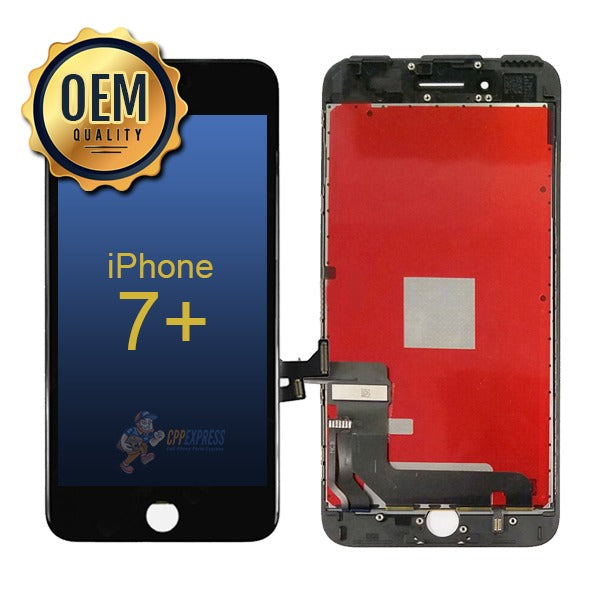 Original iPhone 7 Plus LCD Display Screen with Touch Digitizer Assembly - OEM Replacement Part (Black) - Perfect for DIY Repairs & Screen Replacement at Home